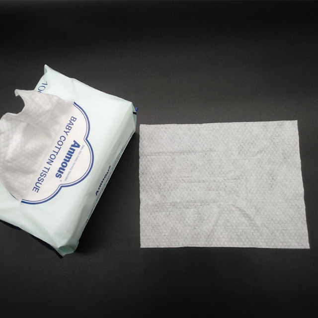 Trapos reutilizables faciales secos secos biodegradables suaves del bebé del OEM 100% del algodón