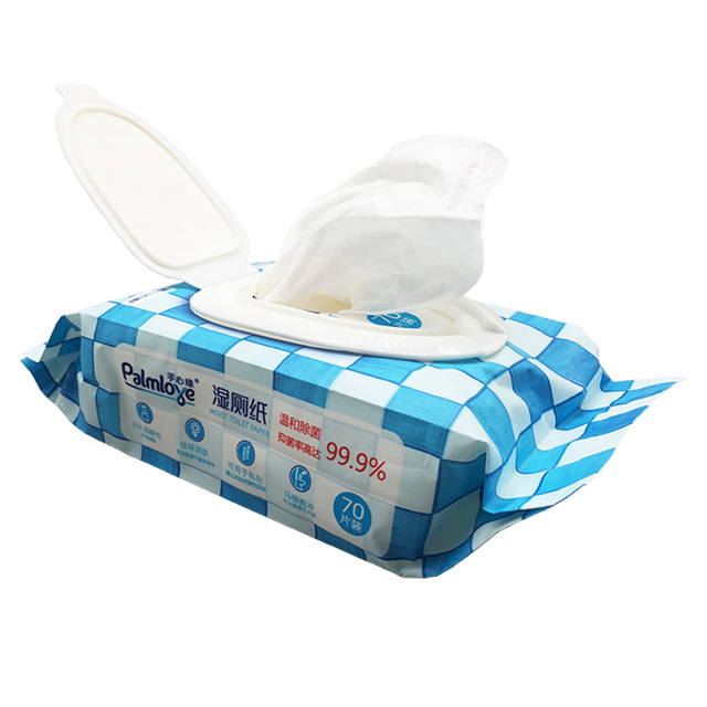 OEM de fábrica directa Flushable húmedo WC Wet Wipes