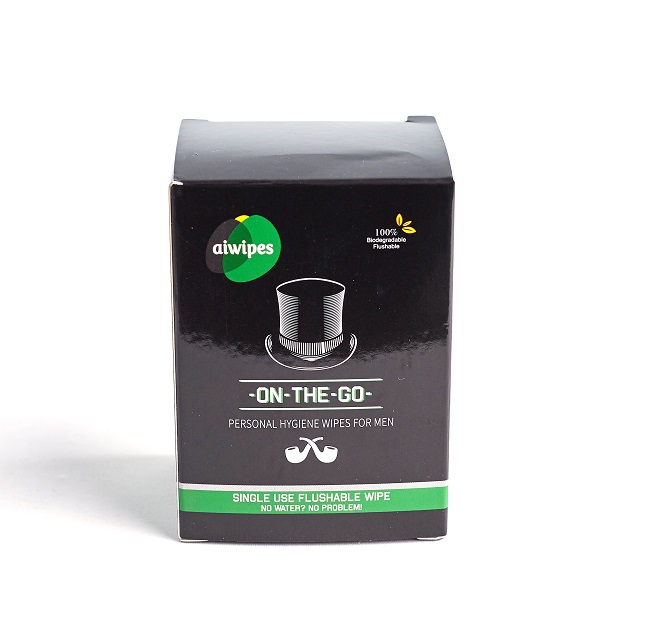 Aiwipes Men Limpieza privada toallitas húmedas 100% desechable