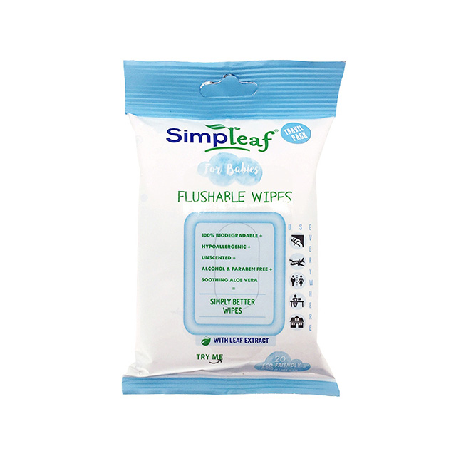 100% bambú biodegradable ecológico toallitas húmedas para bebés